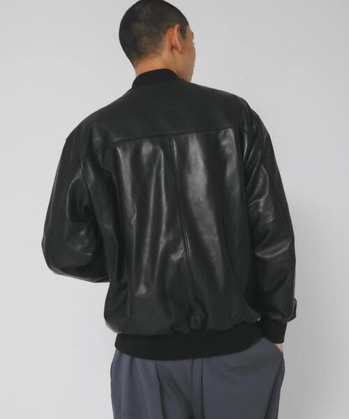 EKAL（エカル）の「SHEEP LEATHER JACKET（その他アウター・メンズ・ブラック・LARGE/MEDIUM）」の12枚目の写真