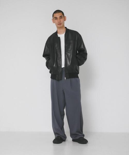 EKAL（エカル）の「SHEEP LEATHER JACKET（その他アウター・メンズ・ブラック・LARGE/MEDIUM）」の13枚目の写真