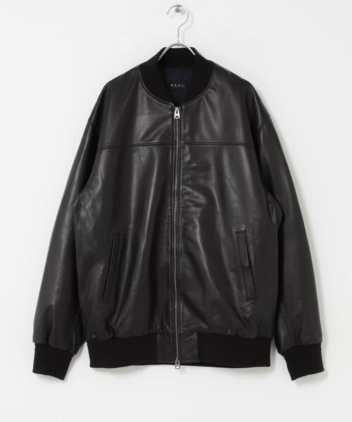 EKAL（エカル）の「SHEEP LEATHER JACKET（その他アウター・メンズ・ブラック・LARGE/MEDIUM）」の17枚目の写真