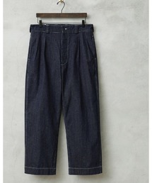 WAIPER.inc | WAIPER.inc フランス軍 M-52 トラウザー KURABO DENIM【WP1172】(デニムパンツ)