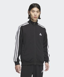 スリーストライプス レギュラーフィット ダブルニット トラックジャケット/ ジャージ / アディダス adidas