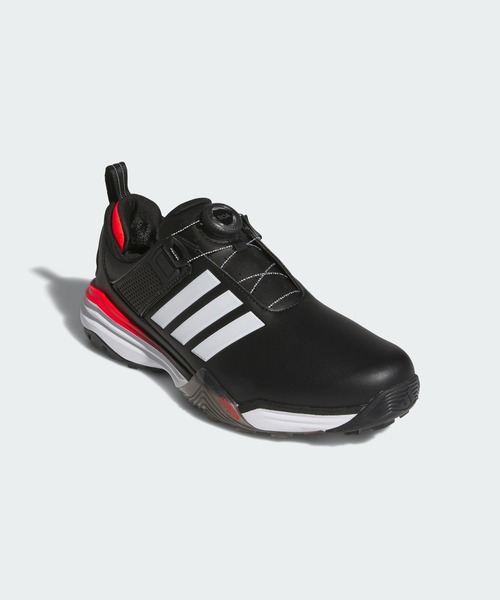 adidas（アディダス）の「アディパワー 26 ボア スパイクレス ゴルフ / ADIPOWER 26 BOA SPIKELESS GOLF【adidas Golf/アディダスゴルフ】（スニーカー・メンズ・ブラック・24.5cm/25.5cm/26.5cm/27.5cm/28.5cm/25.0cm/26.0cm/27.0cm/28.0cm/29.0cm）」の2枚目の写真