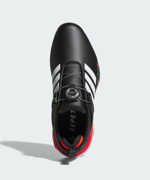 adidas（アディダス）の「アディパワー 26 ボア スパイクレス ゴルフ / ADIPOWER 26 BOA SPIKELESS GOLF【adidas Golf/アディダスゴルフ】（スニーカー・メンズ・ブラック・24.5cm/25.5cm/26.5cm/27.5cm/28.5cm/25.0cm/26.0cm/27.0cm/28.0cm/29.0cm）」の4枚目の写真