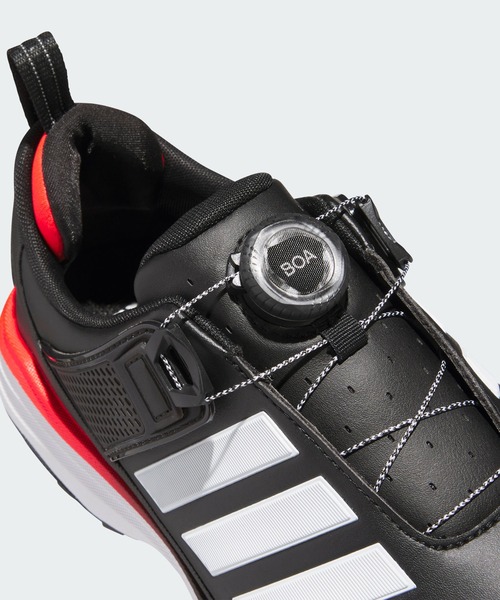 adidas（アディダス）の「アディパワー 26 ボア スパイクレス ゴルフ / ADIPOWER 26 BOA SPIKELESS GOLF【adidas Golf/アディダスゴルフ】（スニーカー・メンズ・ブラック・24.5cm/25.5cm/26.5cm/27.5cm/28.5cm/25.0cm/26.0cm/27.0cm/28.0cm/29.0cm）」の10枚目の写真