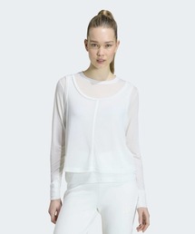 SOFT LUX シアー トップス 長袖 / ロンT / アディダス adidas