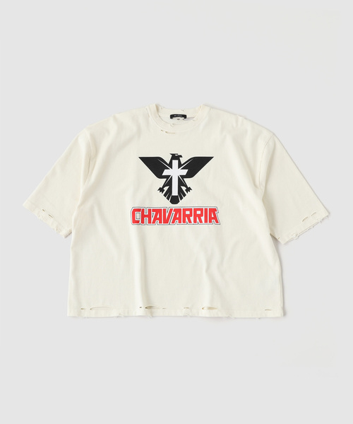 WILLY CHAVARRIA(ウィリーチャバリア)の「WILLY CHAVARRIA / ウィリー チャバリア TECATE BUFFALO TEE(Tシャツ/カットソー・メンズ・アイボリー・SMALL)」の1枚目の写真