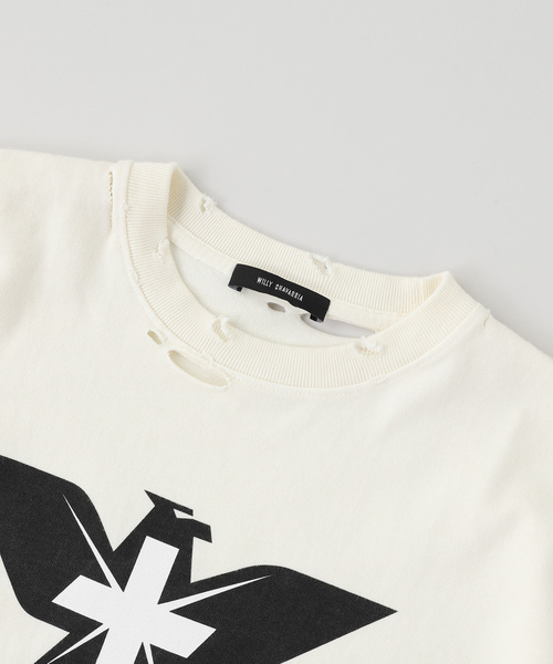 WILLY CHAVARRIA(ウィリーチャバリア)の「WILLY CHAVARRIA / ウィリー チャバリア TECATE BUFFALO TEE(Tシャツ/カットソー・メンズ・アイボリー・SMALL)」の3枚目の写真
