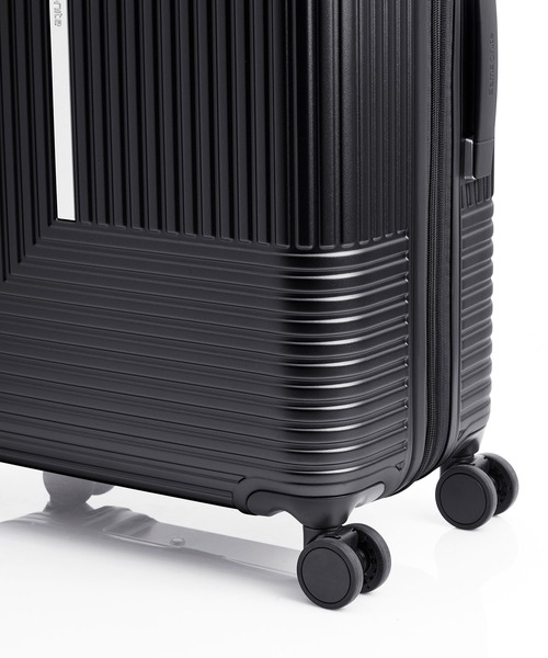 Samsonite(サムソナイト)の「サムソナイト APINEX スピナー75 エキスパンダブル ブレーキ マットブラック(スーツケース/キャリーバッグ・メンズ・ブラック・L)」の9枚目の写真