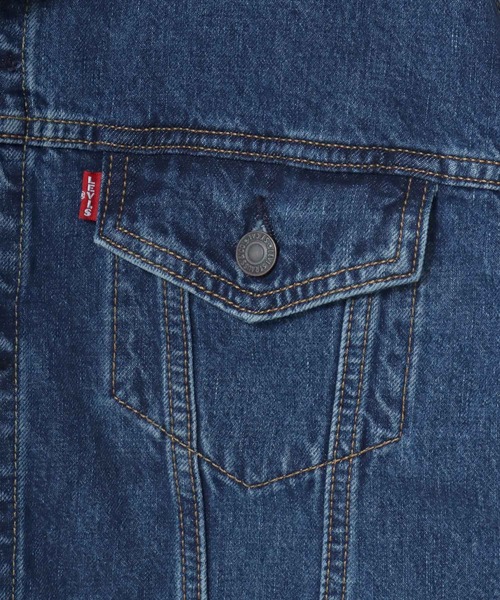 Levi's(リーバイス)の「Levi's/リーバイス TYPE-Ⅲ TRUCKER/3rd デニムトラッカージャケット/Gジャン/レディース メンズ(デニムジャケット・メンズ・インディゴブルー/ワンウォッシュ・L/M/S/XL)」の11枚目の写真