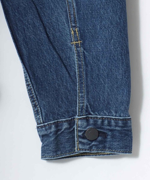 Levi's(リーバイス)の「Levi's/リーバイス TYPE-Ⅲ TRUCKER/3rd デニムトラッカージャケット/Gジャン/レディース メンズ(デニムジャケット・メンズ・インディゴブルー/ワンウォッシュ・L/M/S/XL)」の17枚目の写真