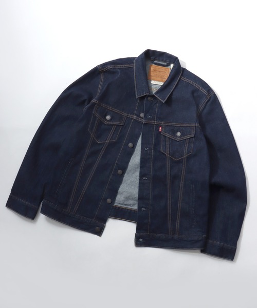 Levi's(リーバイス)の「Levi's/リーバイス TYPE-Ⅲ TRUCKER/3rd デニムトラッカージャケット/Gジャン/レディース メンズ(デニムジャケット・メンズ・インディゴブルー/ワンウォッシュ・L/M/S/XL)」の4枚目の写真
