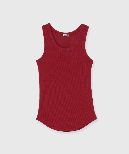 CREDONA(クレドナ)の「CUP-IN TANK TOP/カップインタンクトップ(タンクトップ・レディース・カーキ/グレー/ブラック/レッド/アイボリー・FREE)」の1枚目の写真