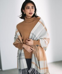 23区 L（ニジュウサンクオオキイサイズ）の「ピュアカシミヤ タートルネック ニット（ニット/セーター）」