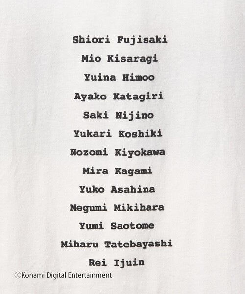 BEAUTY&YOUTH UNITED ARROWS(ビューティーアンドユースユナイテッドアローズ)の「<ときめきメモリアル for UACG>PREMIUM BOX TEE/Tシャツ(Tシャツ/カットソー・レディース・オフホワイト・XL)」の7枚目の写真