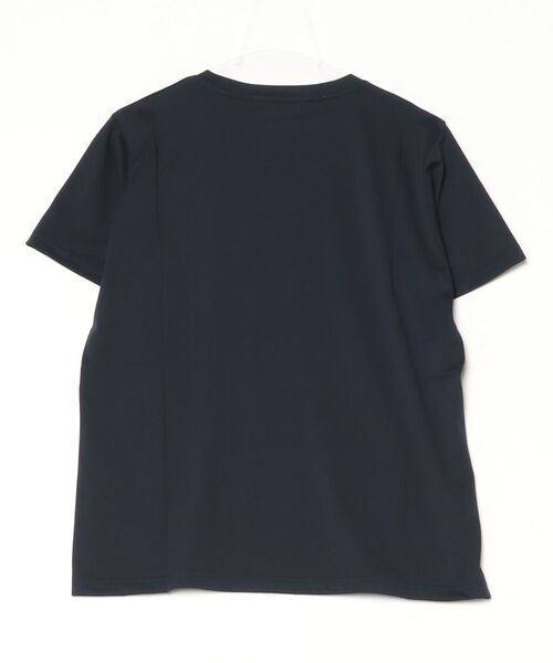 le coq sportif(ルコックスポルティフ)の「【別注】ルコックスポルティフ le coq sportif PJコラボサンスクリーンスムースニット半袖Tシャツ 限定コラボ(Tシャツ/カットソー・レディース・ピンク/ネイビー/サックスブルー/ホワイト・M/L)」の5枚目の写真