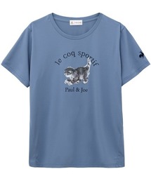 【別注】ルコックスポルティフ le coq sportif PJコラボサンスクリーンスムースニット半袖Tシャツ 限定コラボ