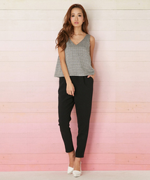 rienda | ツィードコンビロンパース(つなぎ/オールインワン)