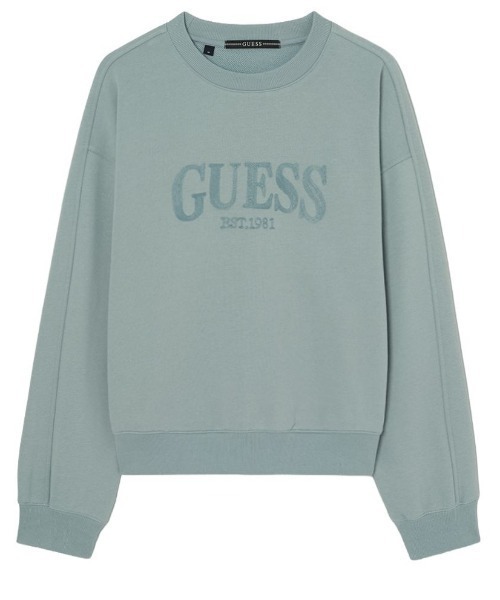 Guess(ゲス)の「【ヒョンジン 着用】 UNISEX Sweatshirt スウェット ロゴスウェット(スウェット・メンズ・ベージュ/ダークネイビー/ライトインディゴブルー・X-SMALL/LARGE/MEDIUM/ONE SIZE)」の19枚目の写真