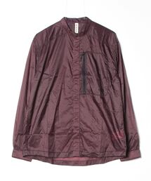 NYLON PACKABLE STAND COLLAR SHIRTS / ナイロン パッカブル スタンド カラー シャツ