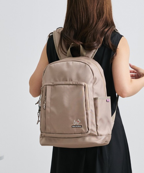BALMORAL(バルモラル)の「BALMORAL 12ポケット大容量バックパック 30L(バックパック/リュック・レディース・ネイビー系/グレイッシュベージュ/スモークピンク/ブラック/ダークグレー/その他1・FREE)」の1枚目の写真