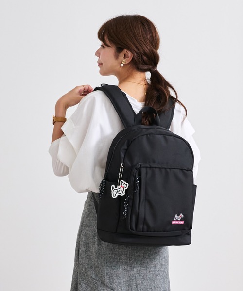 BALMORAL(バルモラル)の「BALMORAL 12ポケット大容量バックパック 30L(バックパック/リュック・レディース・ネイビー系/グレイッシュベージュ/スモークピンク/ブラック/ダークグレー/その他1・FREE)」の2枚目の写真
