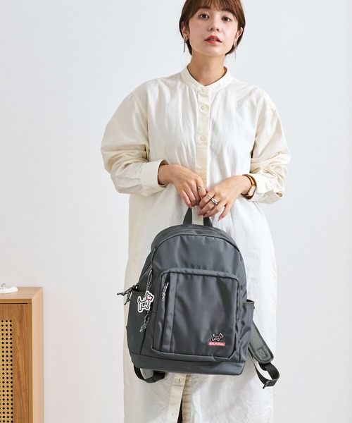 BALMORAL(バルモラル)の「BALMORAL 12ポケット大容量バックパック 30L(バックパック/リュック・レディース・ネイビー系/グレイッシュベージュ/スモークピンク/ブラック/ダークグレー/その他1・FREE)」の20枚目の写真