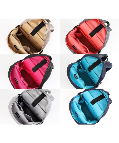BALMORAL(バルモラル)の「BALMORAL 12ポケット大容量バックパック 30L(バックパック/リュック・レディース・ネイビー系/グレイッシュベージュ/スモークピンク/ブラック/ダークグレー/その他1・FREE)」の7枚目の写真