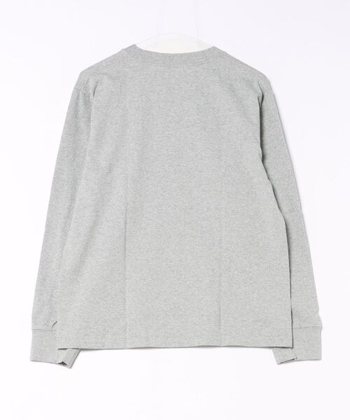 FRUIT OF THE LOOM(フルーツオブザルーム)の「【FRUIT OF THE LOOM】8.1ozヘリテージロングスリーブ Tシャツ(Tシャツ/カットソー・メンズ・グレー/ブラック/ホワイト/ネイビー・XL/L/S/M)」の5枚目の写真