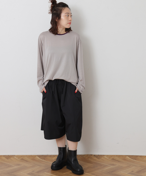 JOURNAL STANDARD LUXE(ジャーナルスタンダード ラックス)の「T's RINGER LS-T(Tシャツ/カットソー・レディース・アイボリー/オレンジ/グレー/ブラウン・FREE)」の5枚目の写真