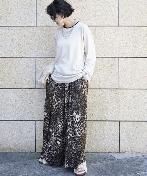 JOURNAL STANDARD LUXE(ジャーナルスタンダード ラックス)の「T's RINGER LS-T(Tシャツ/カットソー・レディース・アイボリー/オレンジ/グレー/ブラウン・FREE)」の7枚目の写真