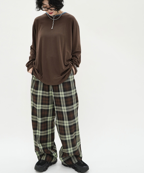 JOURNAL STANDARD LUXE(ジャーナルスタンダード ラックス)の「T's RINGER LS-T(Tシャツ/カットソー・レディース・アイボリー/オレンジ/グレー/ブラウン・FREE)」の10枚目の写真