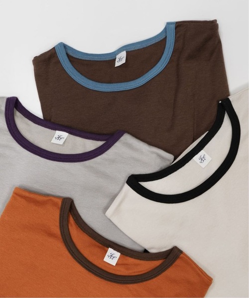 JOURNAL STANDARD LUXE(ジャーナルスタンダード ラックス)の「T's RINGER LS-T(Tシャツ/カットソー・レディース・アイボリー/オレンジ/グレー/ブラウン・FREE)」の13枚目の写真