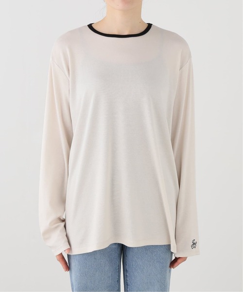 JOURNAL STANDARD LUXE(ジャーナルスタンダード ラックス)の「T's RINGER LS-T(Tシャツ/カットソー・レディース・アイボリー/オレンジ/グレー/ブラウン・FREE)」の15枚目の写真