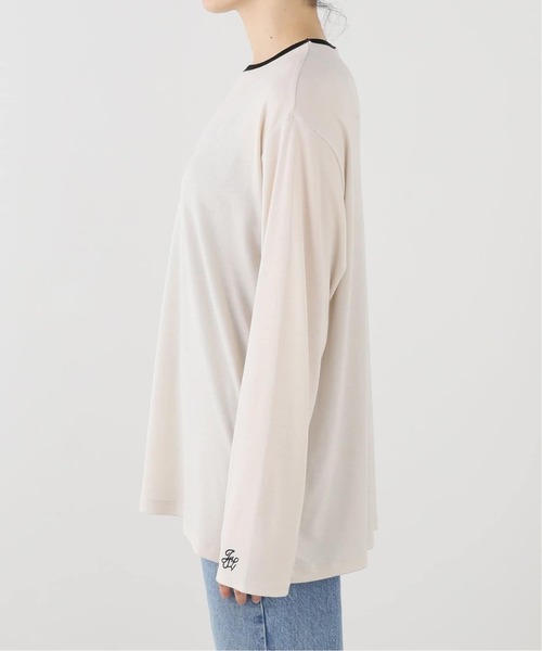 JOURNAL STANDARD LUXE(ジャーナルスタンダード ラックス)の「T's RINGER LS-T(Tシャツ/カットソー・レディース・アイボリー/オレンジ/グレー/ブラウン・FREE)」の16枚目の写真