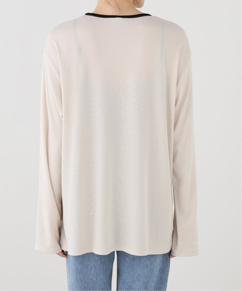 JOURNAL STANDARD LUXE(ジャーナルスタンダード ラックス)の「T's RINGER LS-T(Tシャツ/カットソー・レディース・アイボリー/オレンジ/グレー/ブラウン・FREE)」の17枚目の写真
