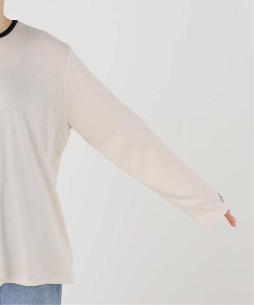 JOURNAL STANDARD LUXE(ジャーナルスタンダード ラックス)の「T's RINGER LS-T(Tシャツ/カットソー・レディース・アイボリー/オレンジ/グレー/ブラウン・FREE)」の18枚目の写真