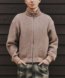 SEAGREEN(シーグリーン) WOOL ONI WAFFLE BLOUSON ウールオニワッフルブルゾン