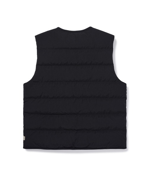 Snow Peak(スノーピーク)の「Snow Peak / LAND LIGHT DOWN VEST ランド ライトダウンベスト 海外限定(ベスト・メンズ・ブラック/ブラウン・M/L)」の9枚目の写真