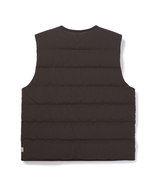 Snow Peak(スノーピーク)の「Snow Peak / LAND LIGHT DOWN VEST ランド ライトダウンベスト 海外限定(ベスト・メンズ・ブラック/ブラウン・M/L)」の10枚目の写真