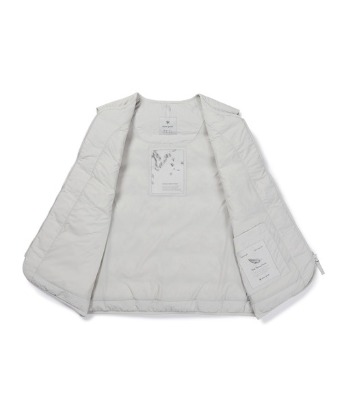 Snow Peak(スノーピーク)の「Snow Peak / LAND LIGHT DOWN VEST ランド ライトダウンベスト 海外限定(ベスト・メンズ・ブラック/ブラウン・M/L)」の11枚目の写真