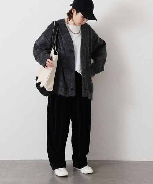 JOURNAL STANDARD LUXE(ジャーナルスタンダード ラックス)の「ベロア イージーパンツ(その他パンツ・レディース・レンガ/ベージュ/ブラック・FREE)」の6枚目の写真