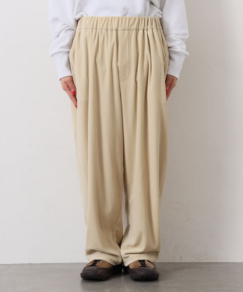 JOURNAL STANDARD LUXE(ジャーナルスタンダード ラックス)の「ベロア イージーパンツ(その他パンツ・レディース・レンガ/ベージュ/ブラック・FREE)」の19枚目の写真