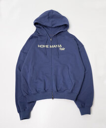 HMF ロゴフードジップアップ ブルー (IK2GFUM480A)