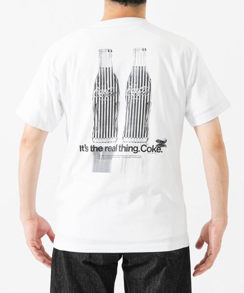 NEW ERA(ニューエラ)の「New Era SHORT-SLEEVE COTTON T-SHIRTS COLA BY KAWAMURA ITRT WHI(Tシャツ/カットソー・メンズ・ホワイト・MEDIUM/X-LARGE/LARGE)」の5枚目の写真