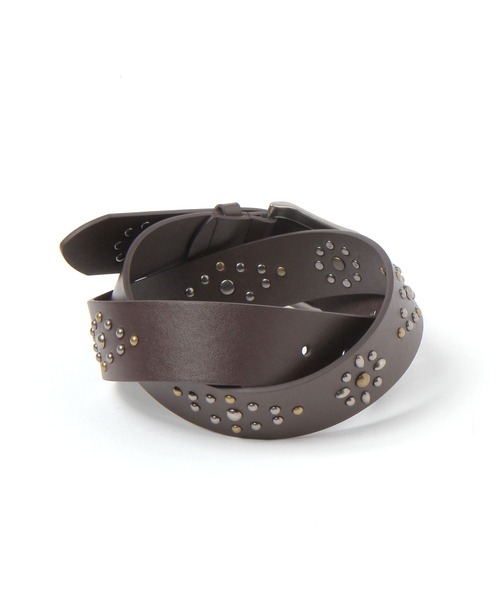 RAGEBLUE(レイジブルー)の「ANTIQUE STUDDED BELT/アンティークスタッズベルト(ベルト・メンズ・ブラック/ダークブラウン・FREE)」の15枚目の写真