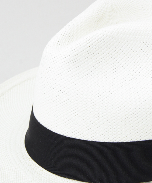 Ecua-Andino（エクアアンディーノ）の「UR ECUA ANDINO PANAMA CLASSIC（ハット・レディース・ホワイト・MEDIUM）」の2枚目の写真