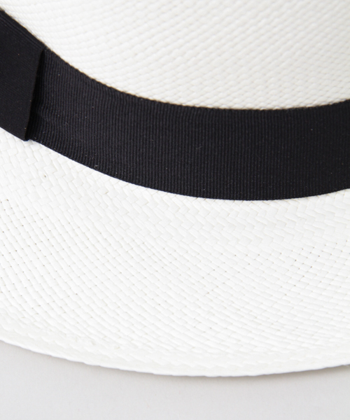 Ecua-Andino（エクアアンディーノ）の「UR ECUA ANDINO PANAMA CLASSIC（ハット・レディース・ホワイト・MEDIUM）」の4枚目の写真