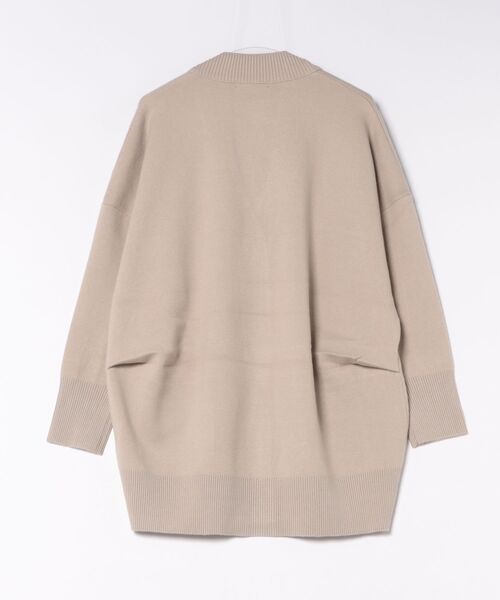 DouDou（ドゥドゥ）の「W マシーンウォッシャブルニットカーディガン（カーディガン/ボレロ・レディース・ブラック/グレー/ベージュ/ブルー・FREE）」の5枚目の写真
