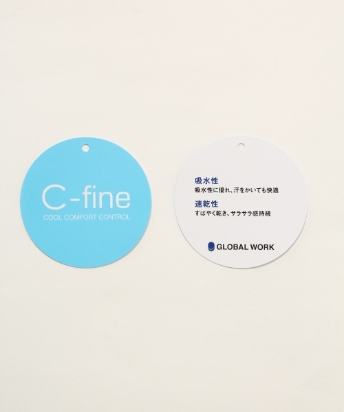 GLOBAL WORK（グローバルワーク）の「【吸水速乾】カラーネップＴ半袖/709721（Tシャツ/カットソー・レディース・グレー/ホワイト/ネイビー/ブラック・SMALL/MEDIUM/LARGE）」の12枚目の写真