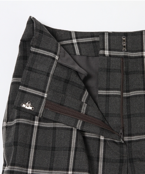 N.（N. Natural Beauty Basic）（エヌエヌナチュラルビューティーベーシック）の「先染めチェックストレッチパンツ（その他パンツ・レディース・ベージュ系その他/グレー系その他・MEDIUM/SMALL）」の19枚目の写真